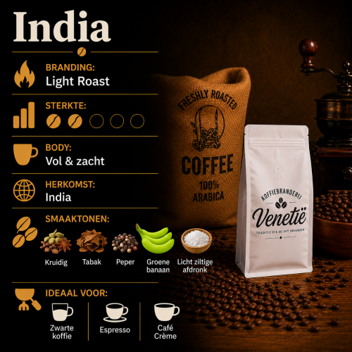 Koffiebranderij Venetië - India