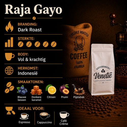 Koffiebranderij Venetië - Raja Gayo